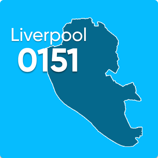 Get a 0151 area code phone number in Liverpool