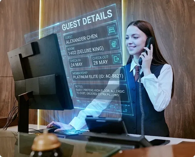 AI Receptionist for Hotels-: 24/7 Guest Call Handling That Never Misses a Booking Enquiry