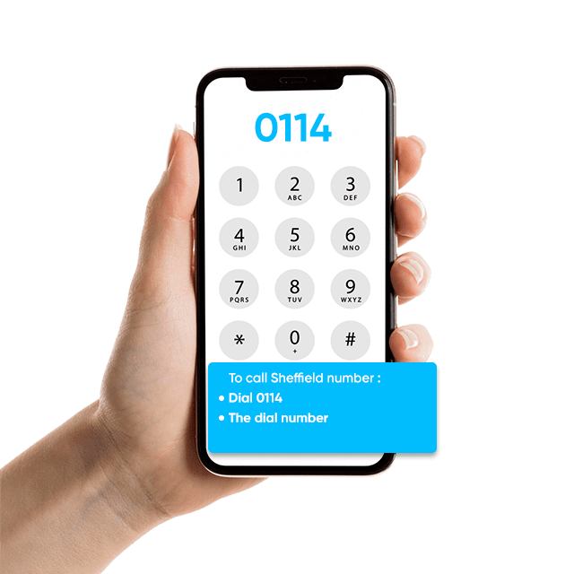 0114 area code - telephone dialing code for Sheffield, UK