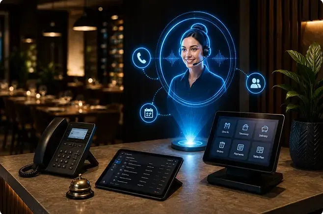AI Receptionist for Restaurants 