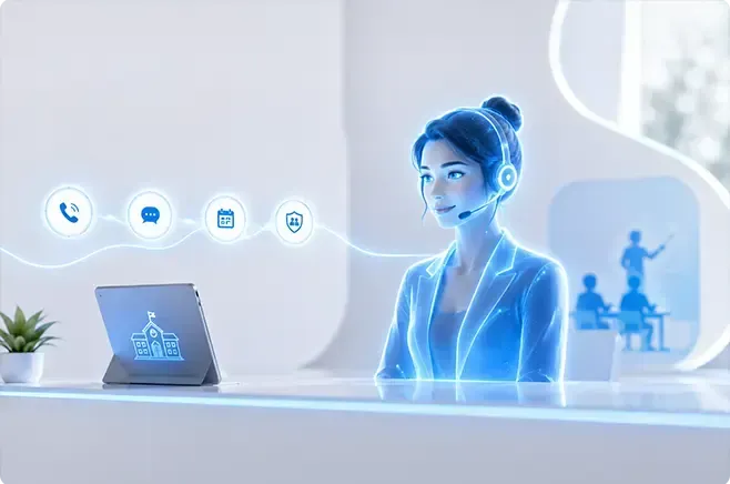 AI Receptionist for School AI Receptionist for School