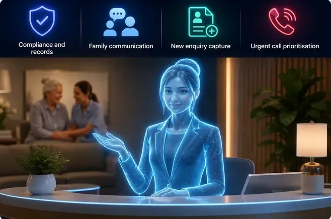 Ai receptionist for GP clinics