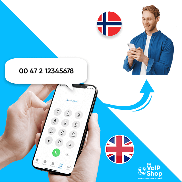 Calling from UK Calling Norway from UK
