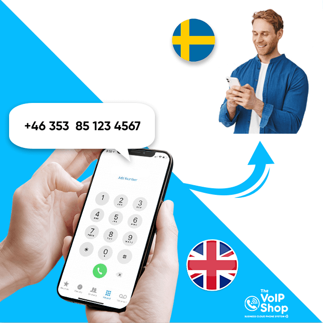Calling from UKs Calling sweden from UK