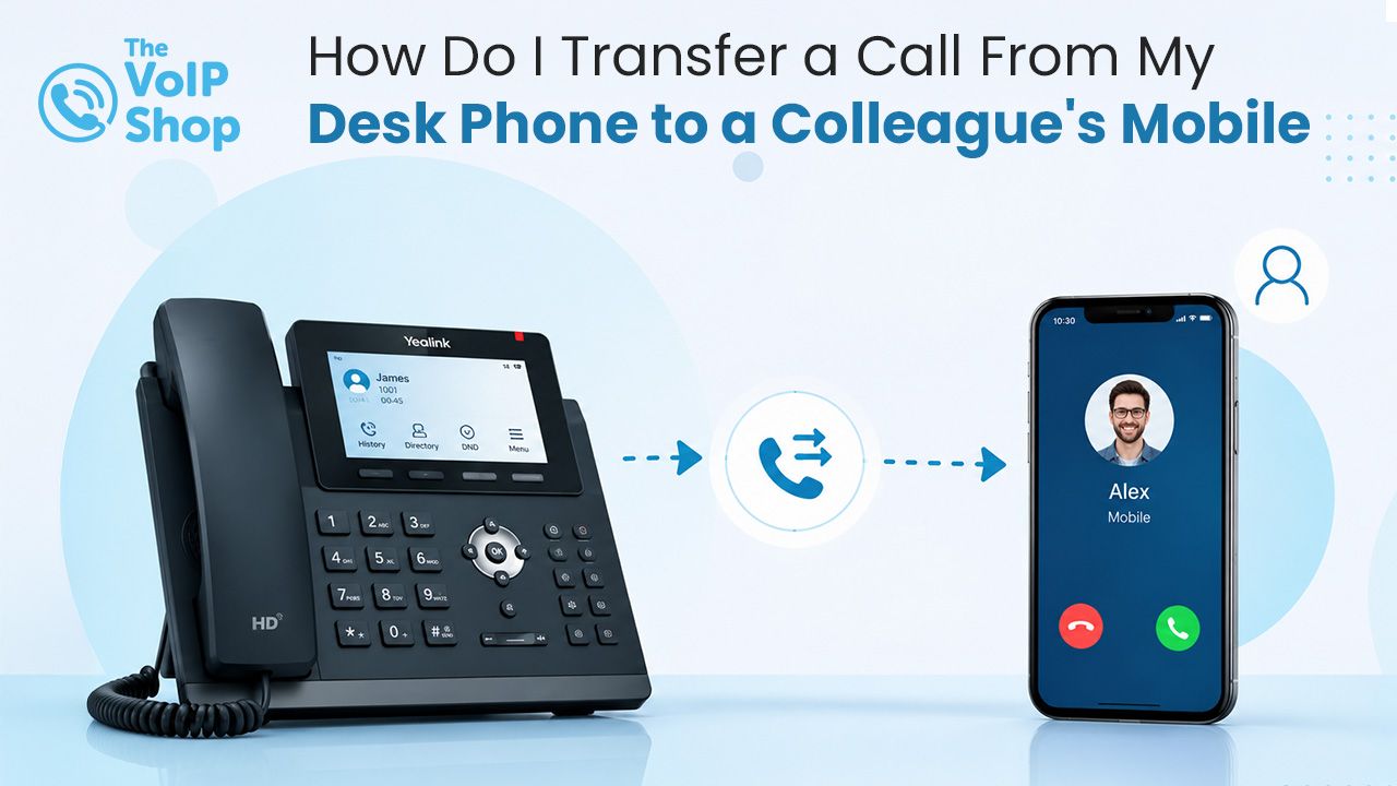 Transfer a Call From Desk Phone to Mobile
