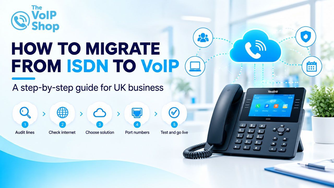 How to migrate ISDN to VOIP