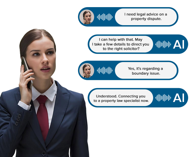 Solicitors AI Receptionist Solicitors AI Receptionist