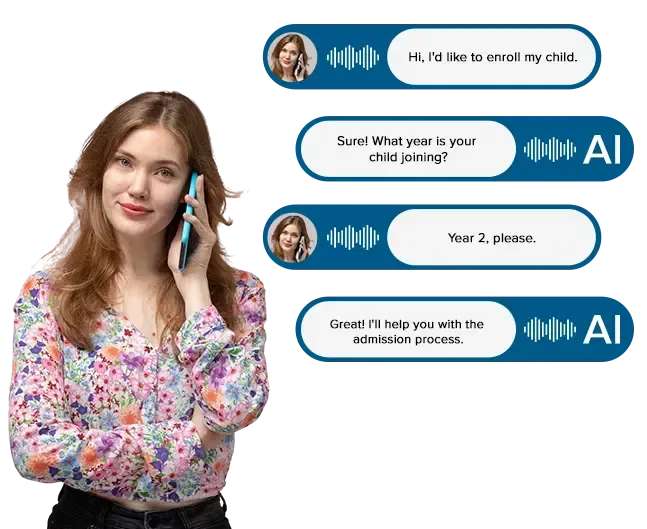 AI Receptionist for school AI Receptionist for school