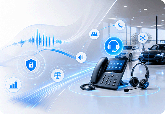 Modern Communication built for car dealership Modern Communication built for car dealership