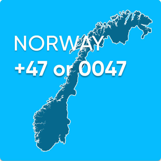 France Dialing C Norway dialing code 0047