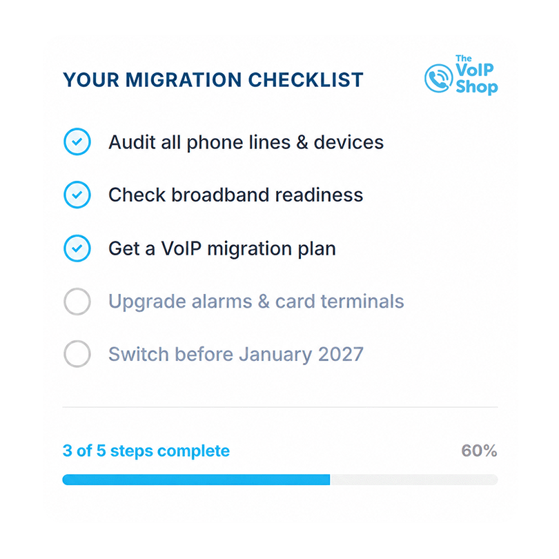 Prepare for the PSTN Switch-off