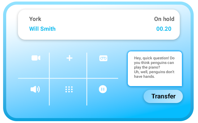 Warm Call Transfer Warm Call Transfer