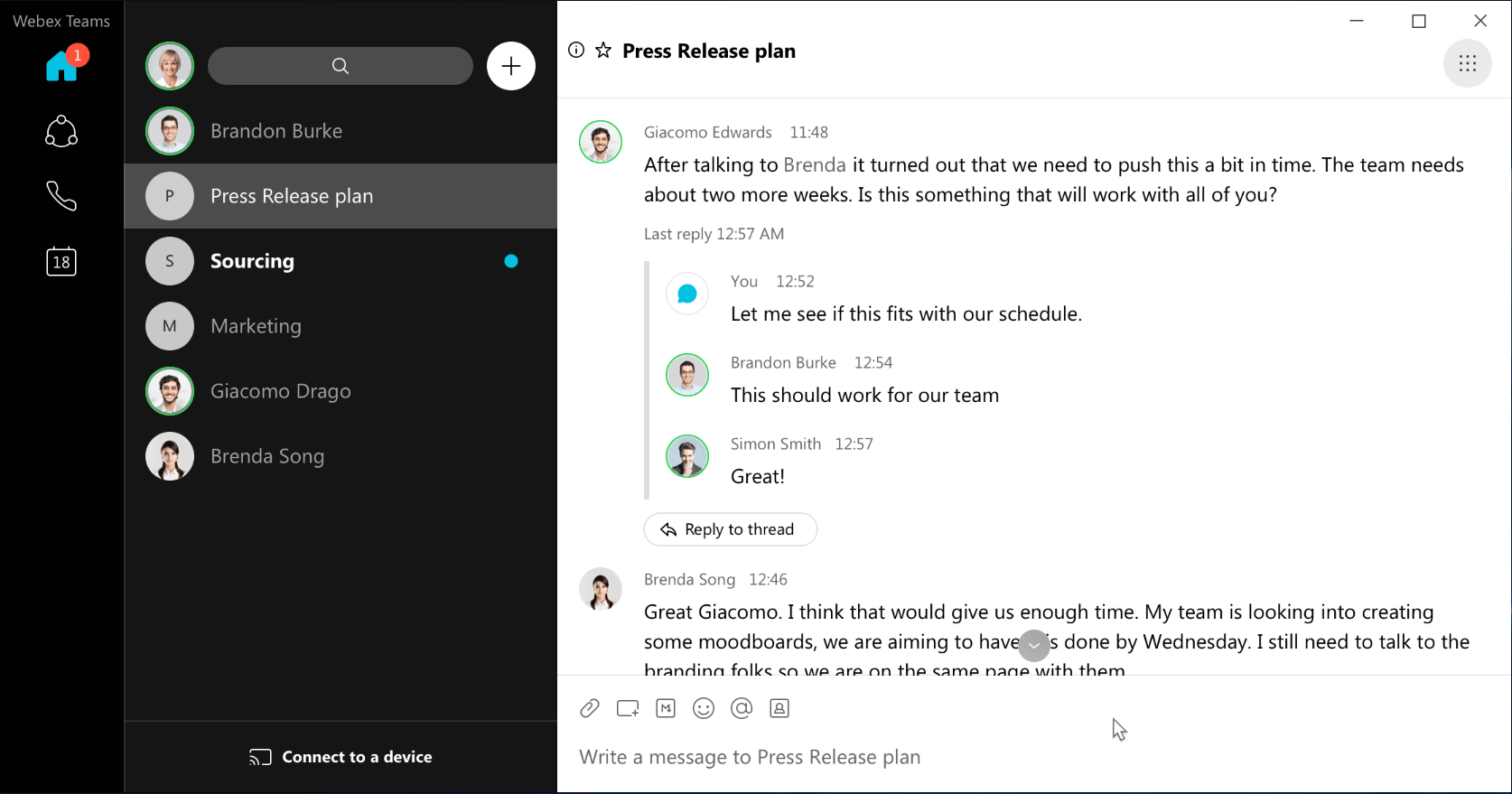 Webex Chat , Messaging and File Sharing Webex Chat , Messaging and File Sharing