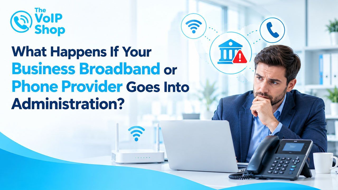 Business broadband and phone provider goes into administration