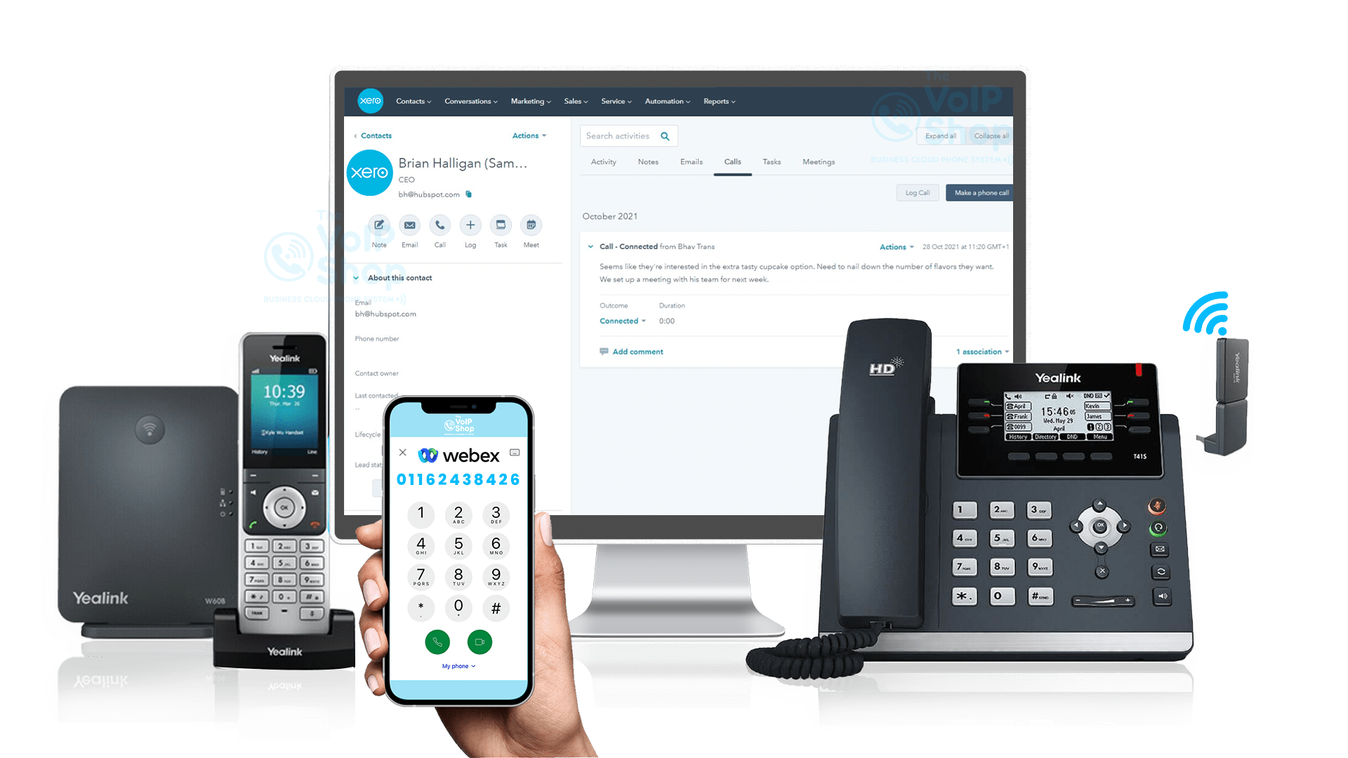 Xero CRM integration with VoIP Xero CRM integration with VoIP