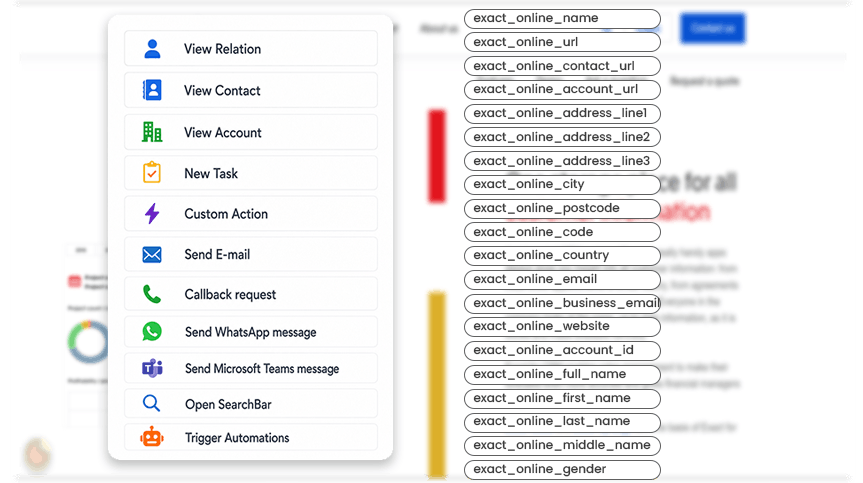 Exact Online Parameters
