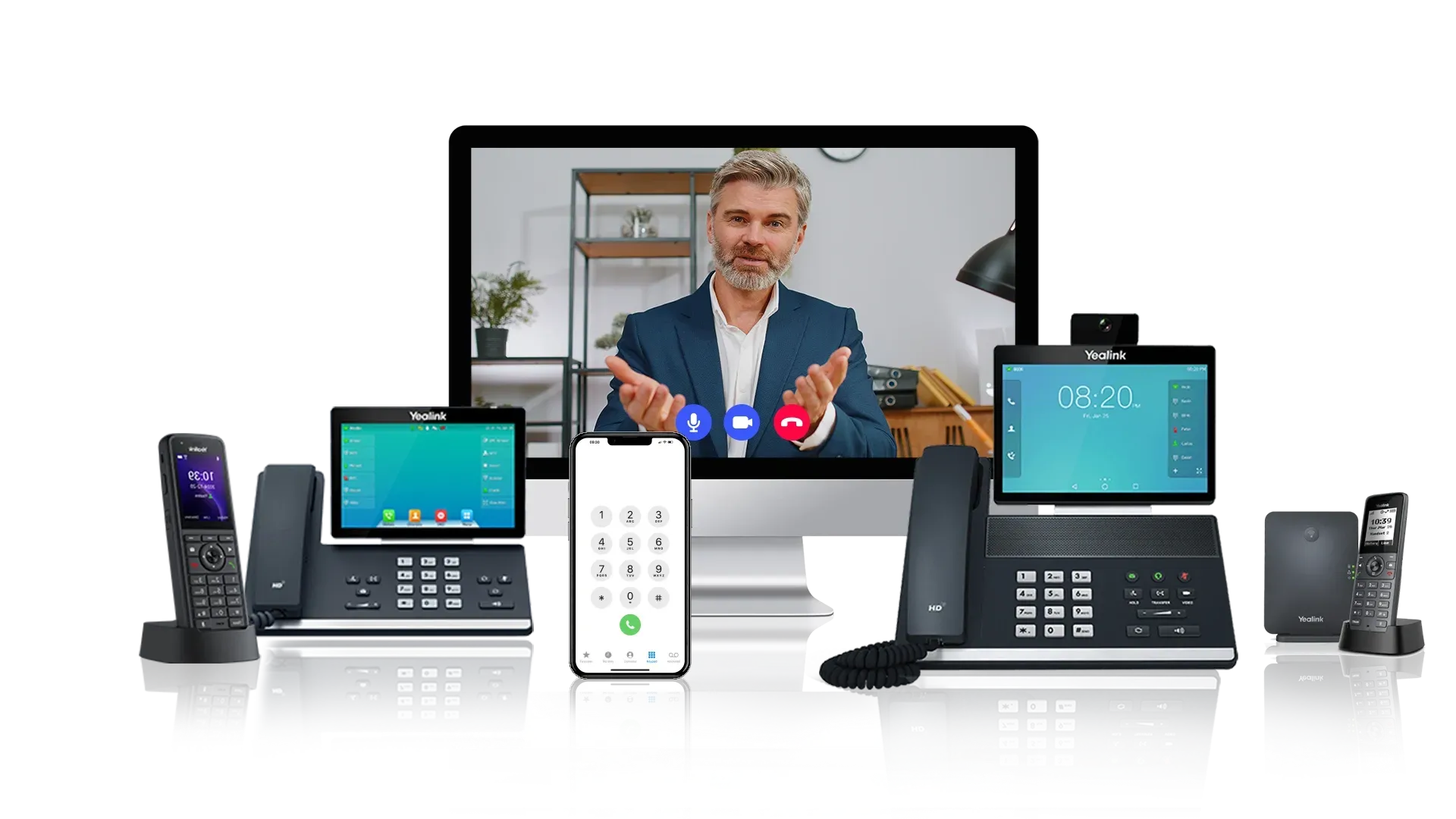 AI Powered insurance Phone System - insurance VoIP Connect