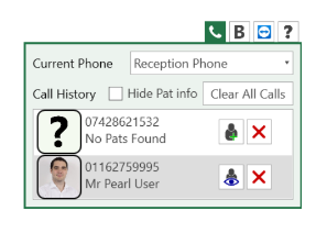 phone integration pearl dental connect