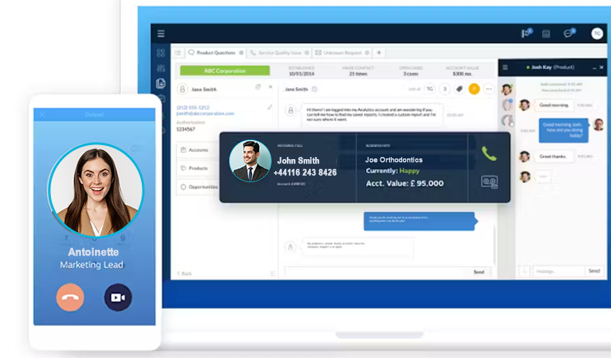 cloud phone system for insurance clients