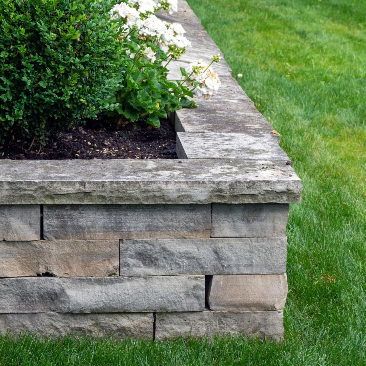 retaining wall corner