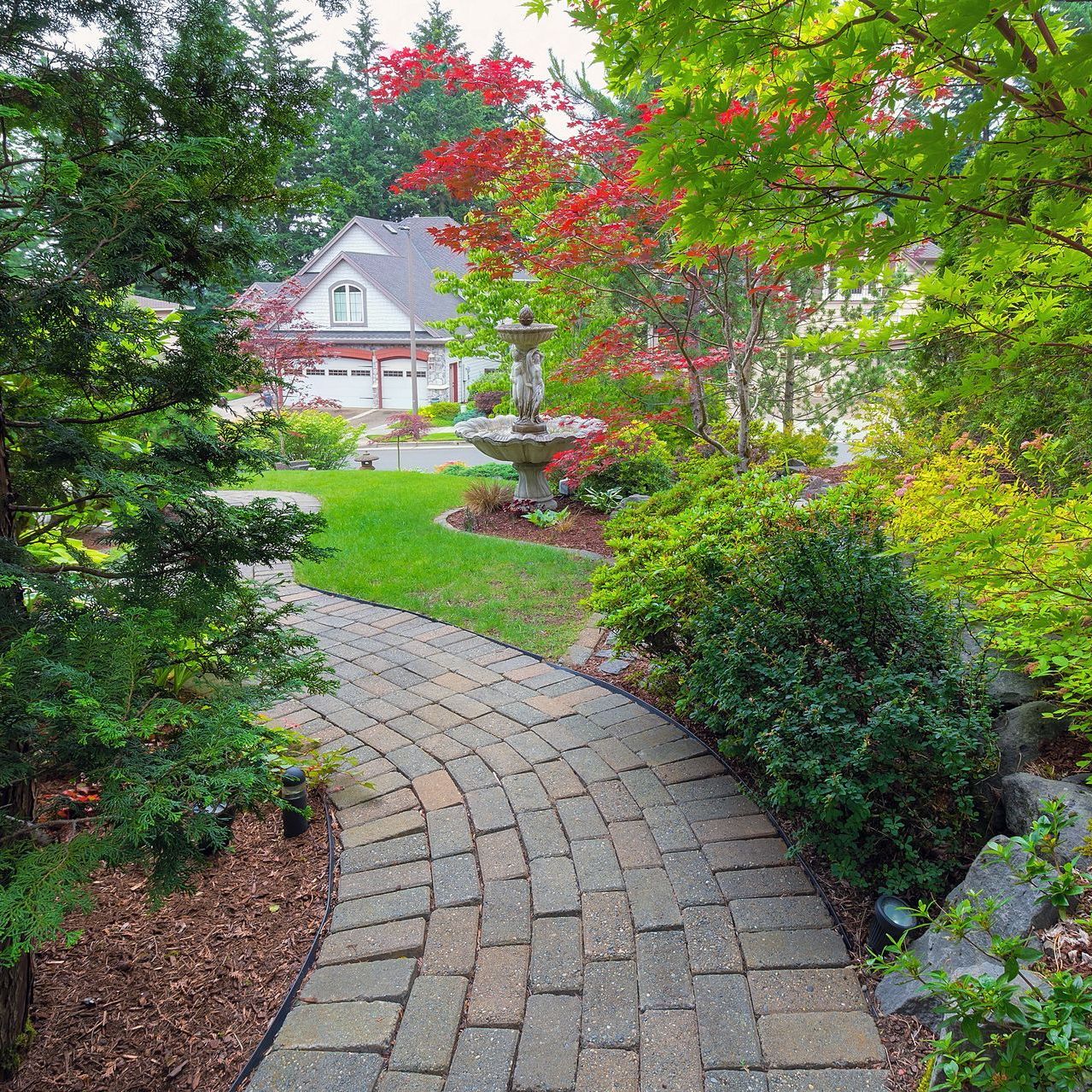 paved road