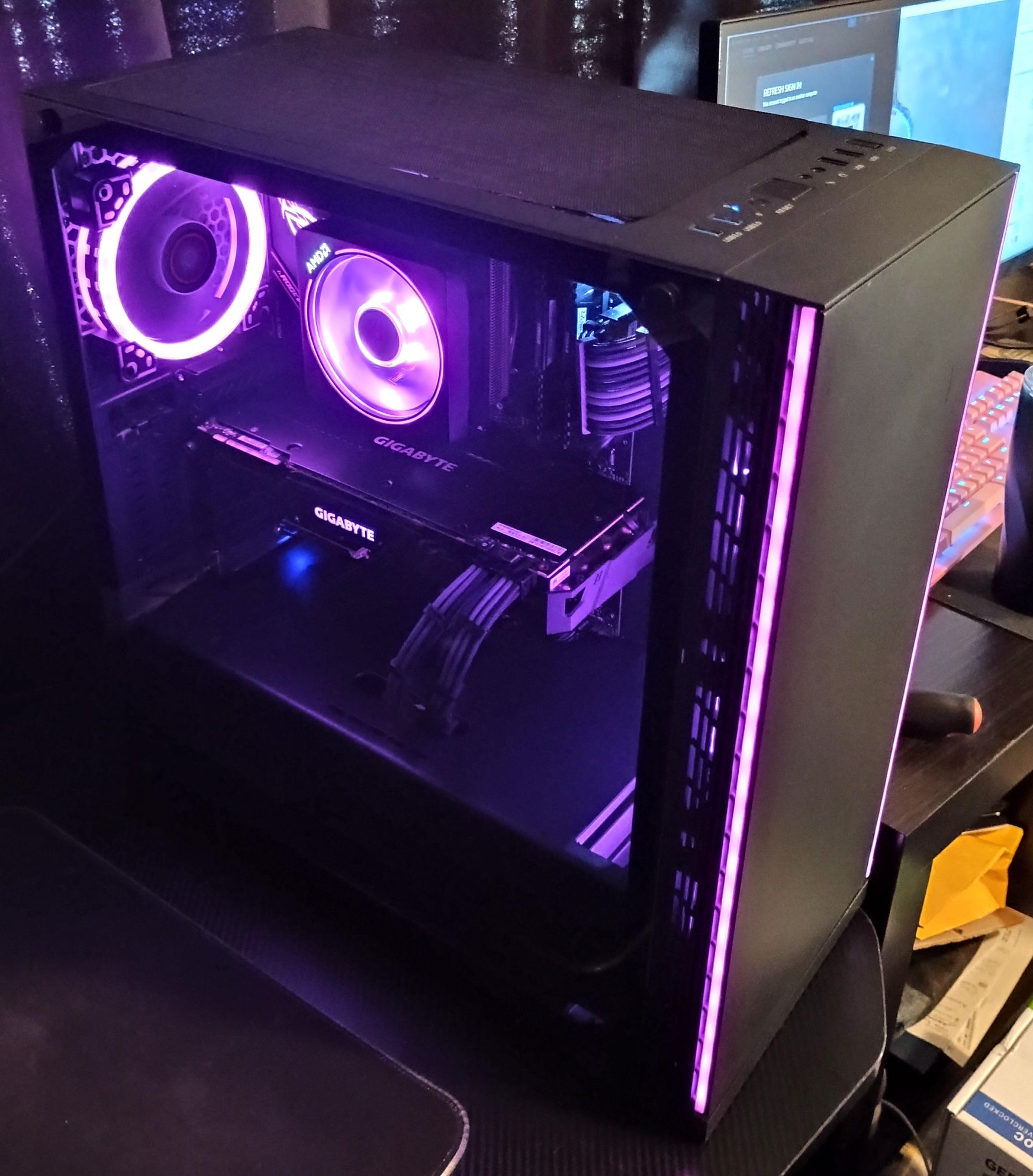 Budget Gaming PC - RTX 2080, Ryzen 5 5500, 16GB Ram, B550, 512GB Nvme SSD, 600W PSU