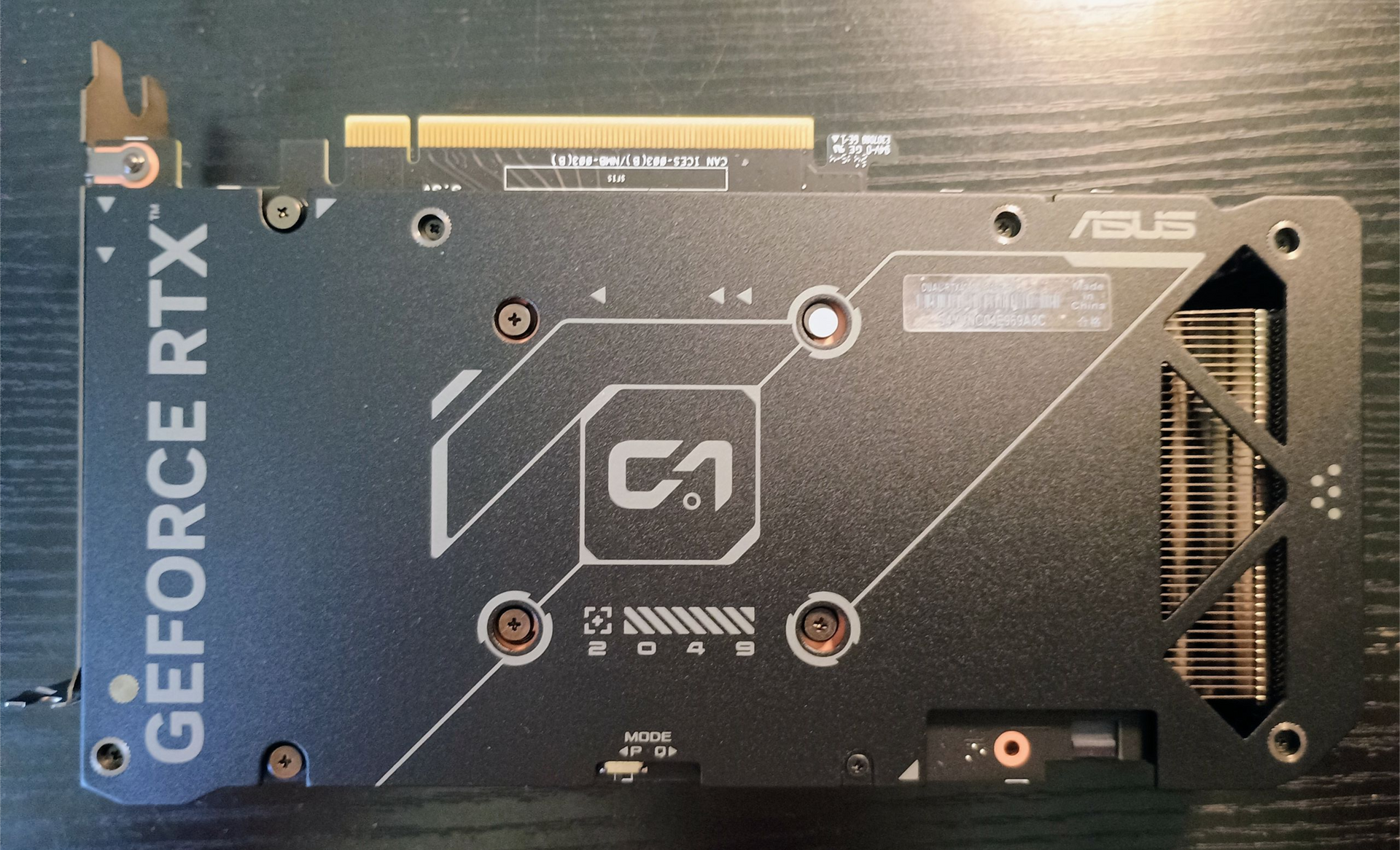 Asus DUAL GeForce RTX 4060 Ti 16 GB Video Card