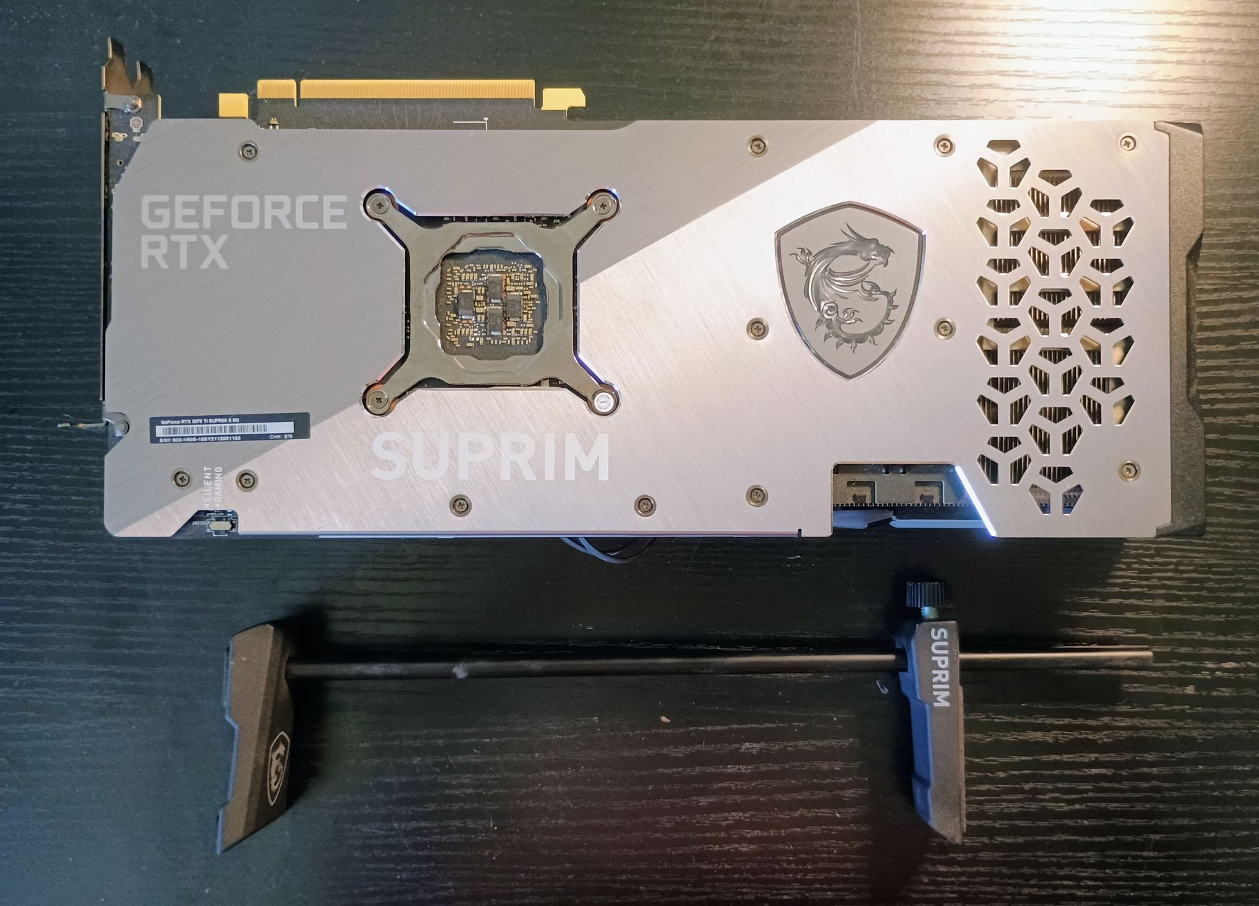 MSI SUPRIM GeForce RTX 3070 Ti 8 GB Video Card