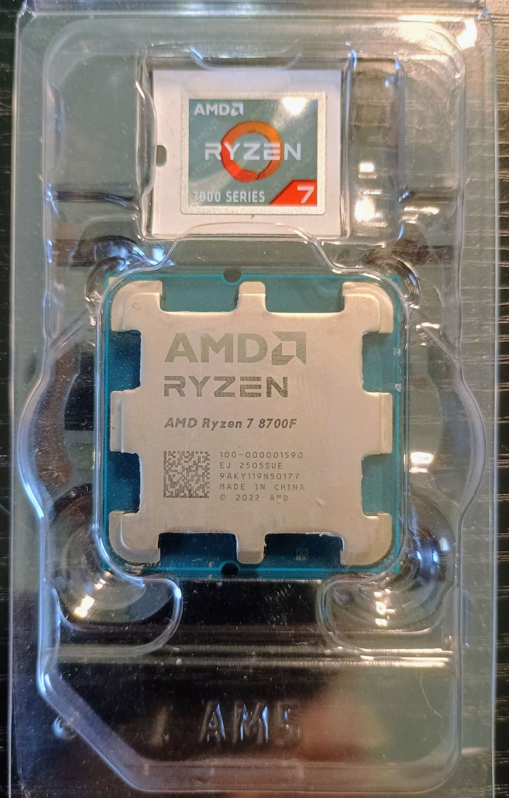 AMD Ryzen 7 8700F 4.1 GHz 8-Core Processor