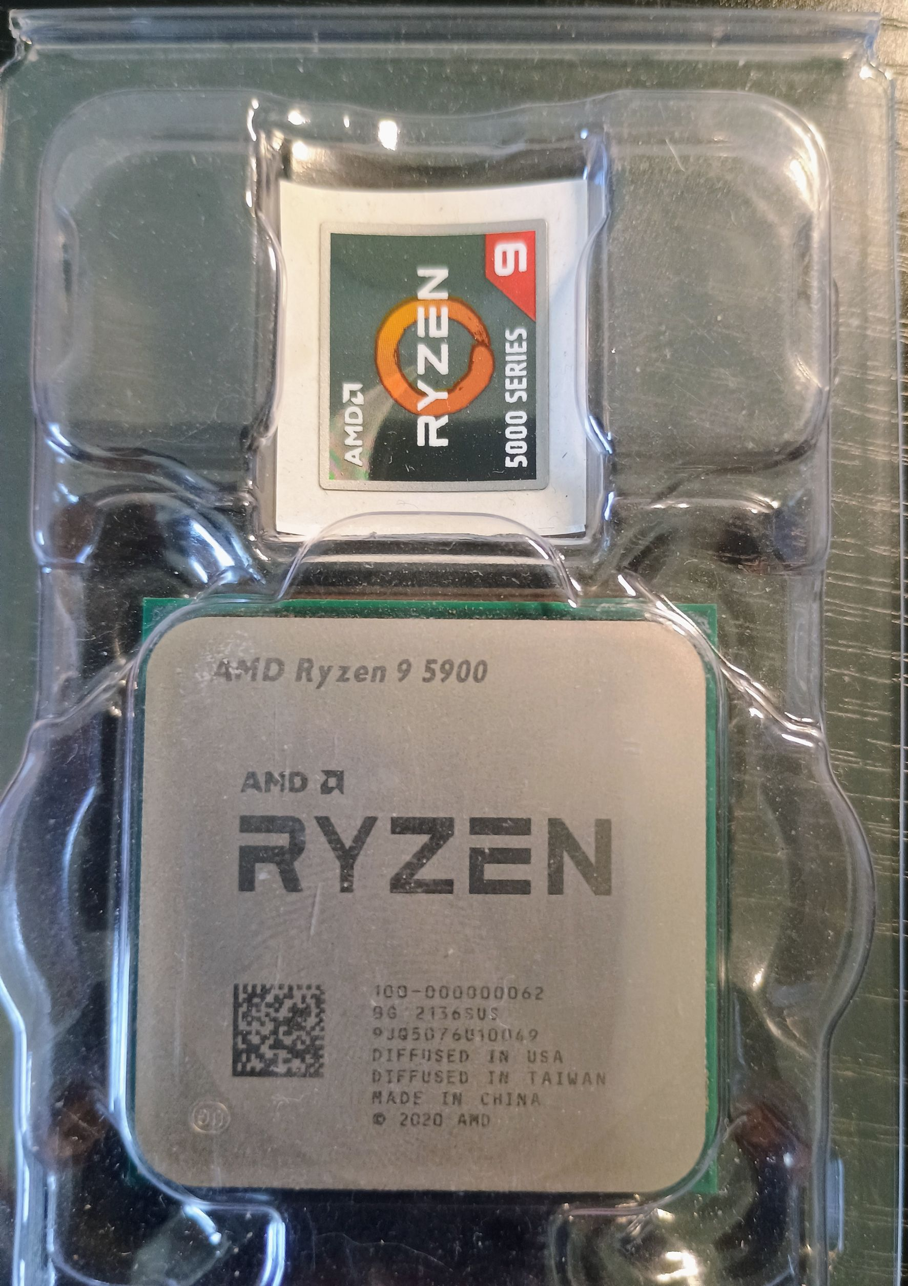 AMD Ryzen 9 5900 3.0 GHz 12-Core Processor