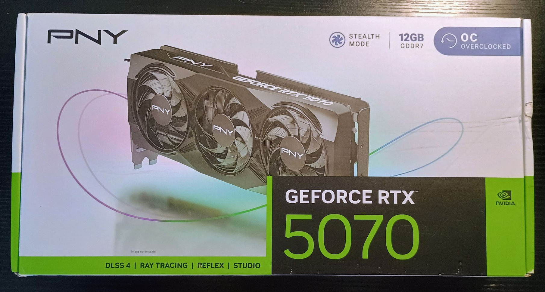 PNY OC GeForce RTX 5070 12 GB Video Card