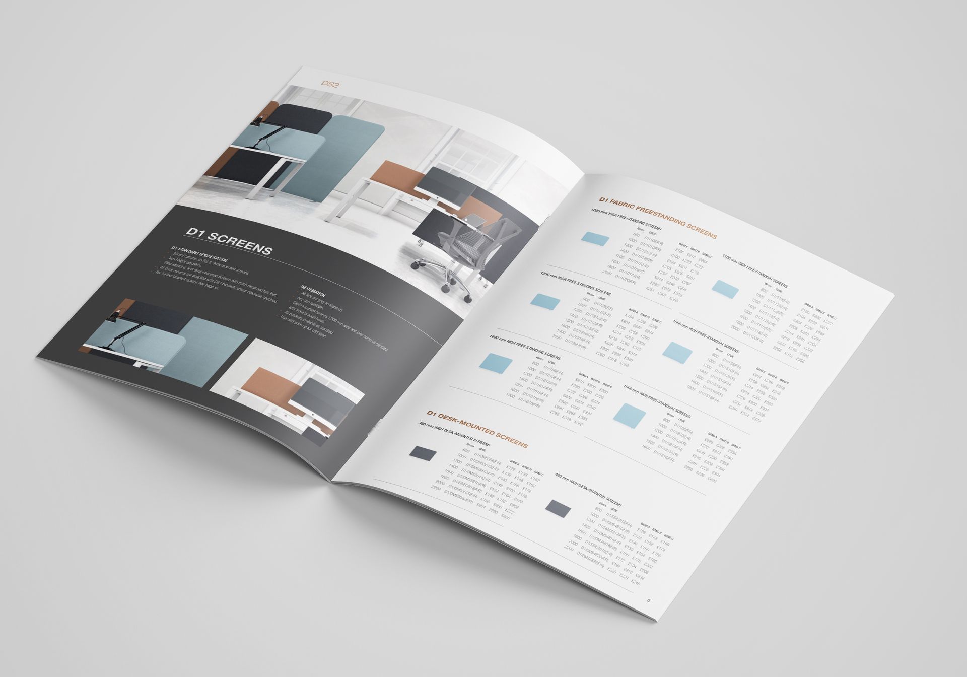 Price catalogue