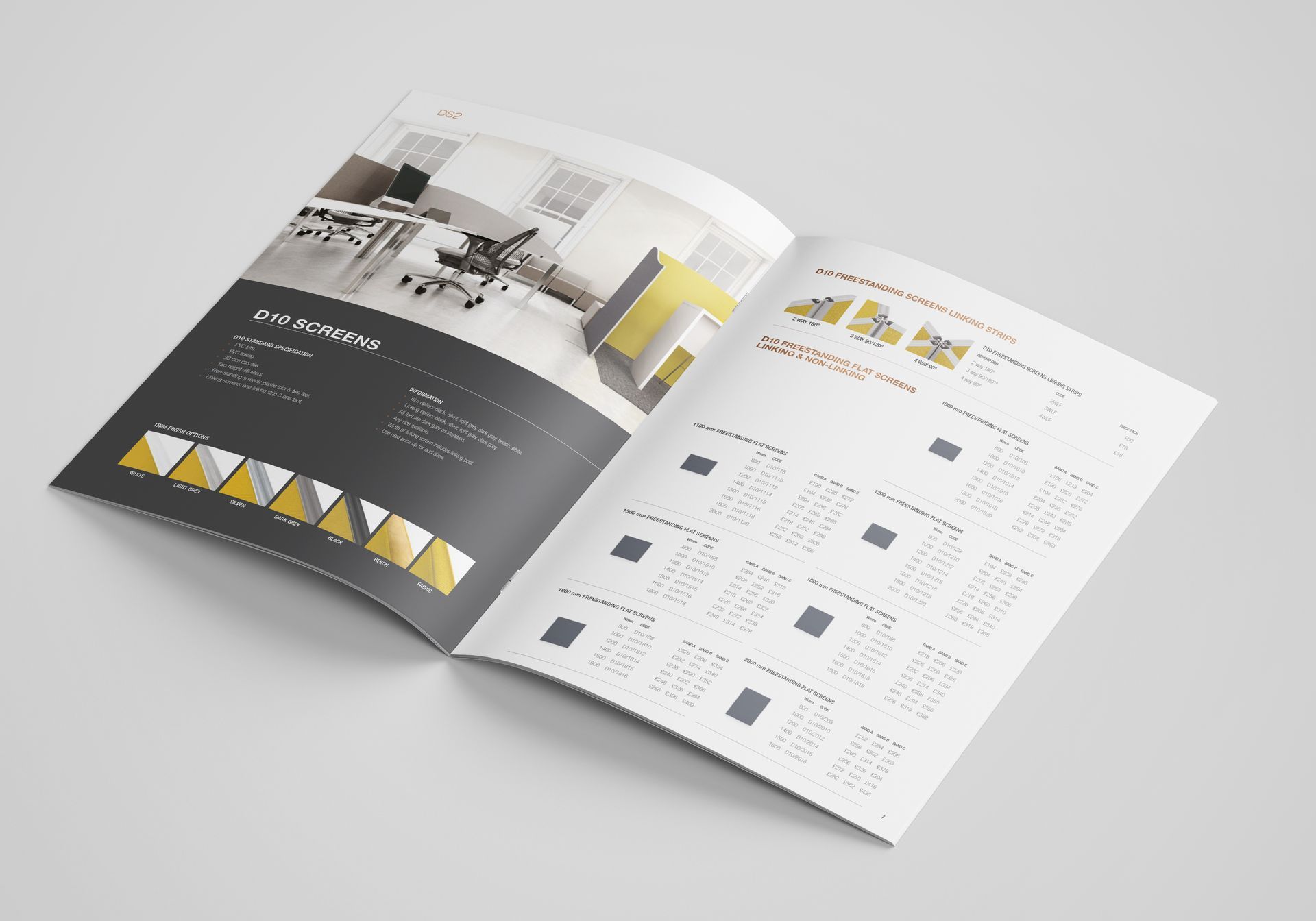 Price catalogue