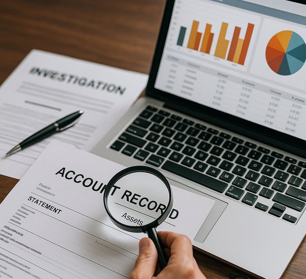 Private investigator in San Antonio performing financial asset search