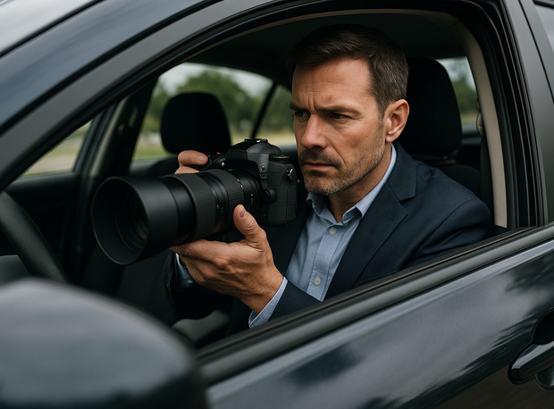 San Antonio private investigator conducting discreet infidelity surveillance