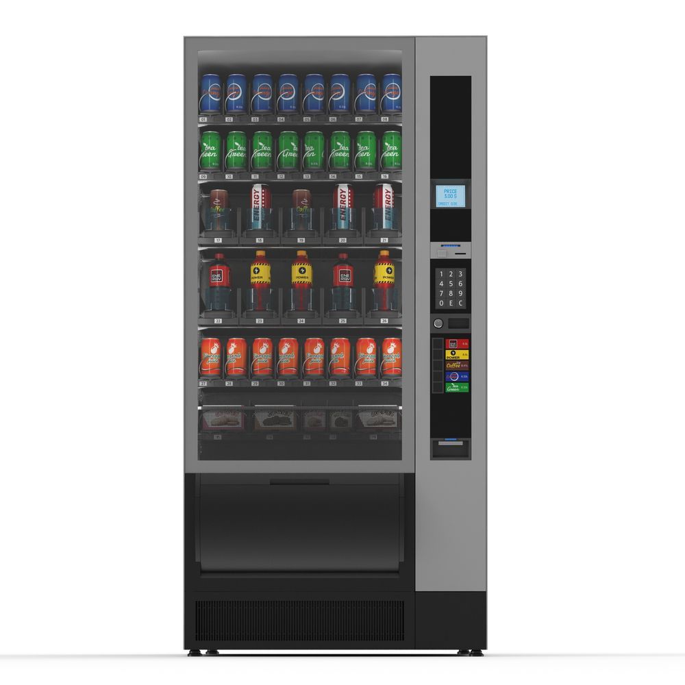 A Vending Machine Filled With Sodas and Snacks — Central Coast Storage Solutions in Woolgoolga, NSW