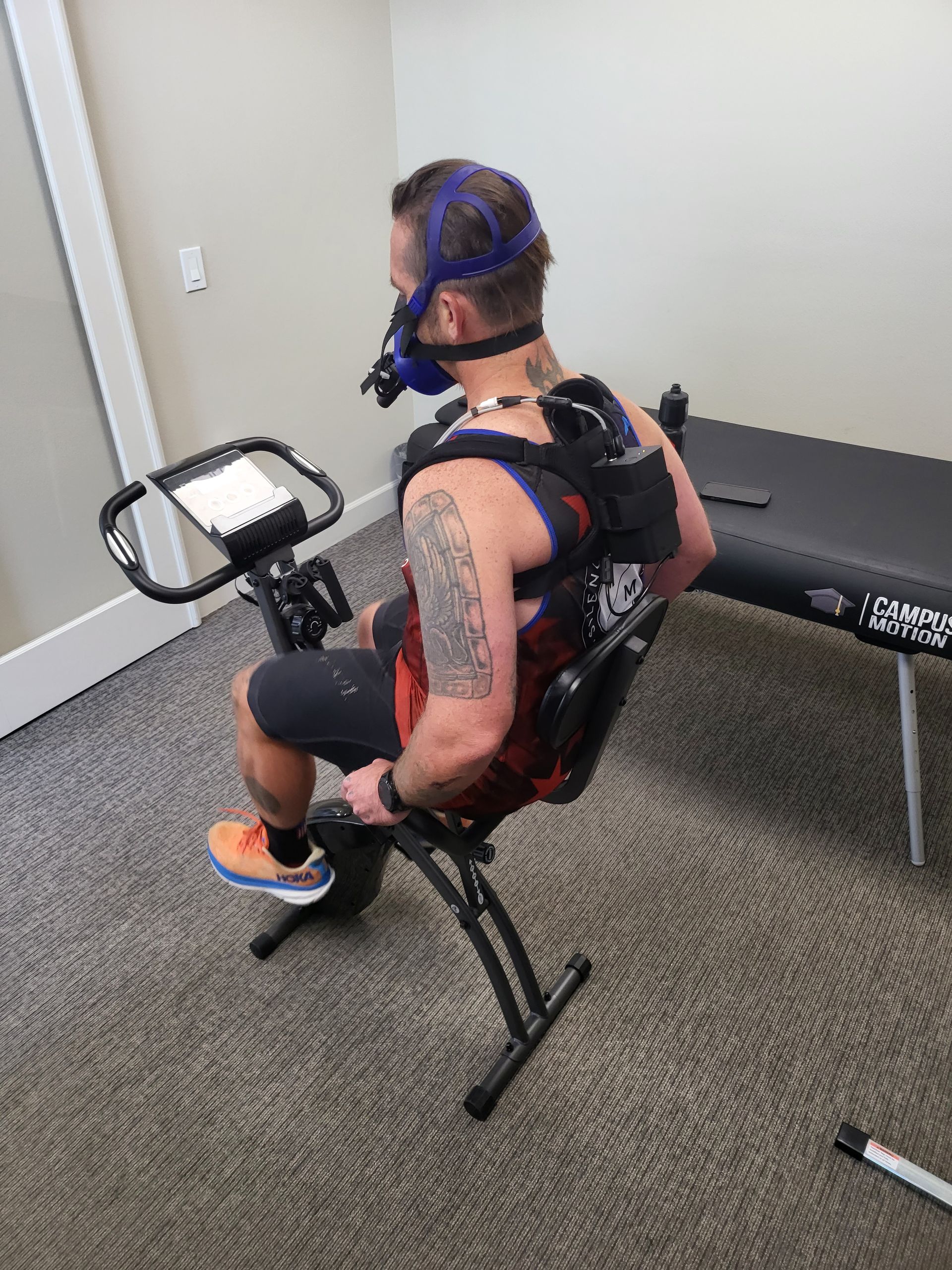 Vo2 Max testing campus motion
