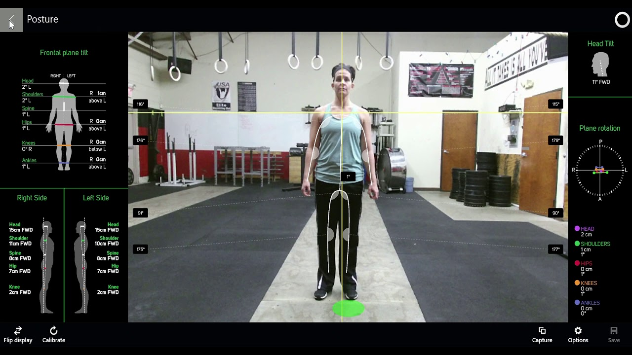A woman in front of the 3D scanner of KinetiSense undergoing balance testing. Our 3D Concussion Balance Screening & Treatment enhances overall well-being by helping individuals regain confidence, reduce anxiety, and return to beloved activities with peace of mind, emphasizing the connection between physical and mental health.