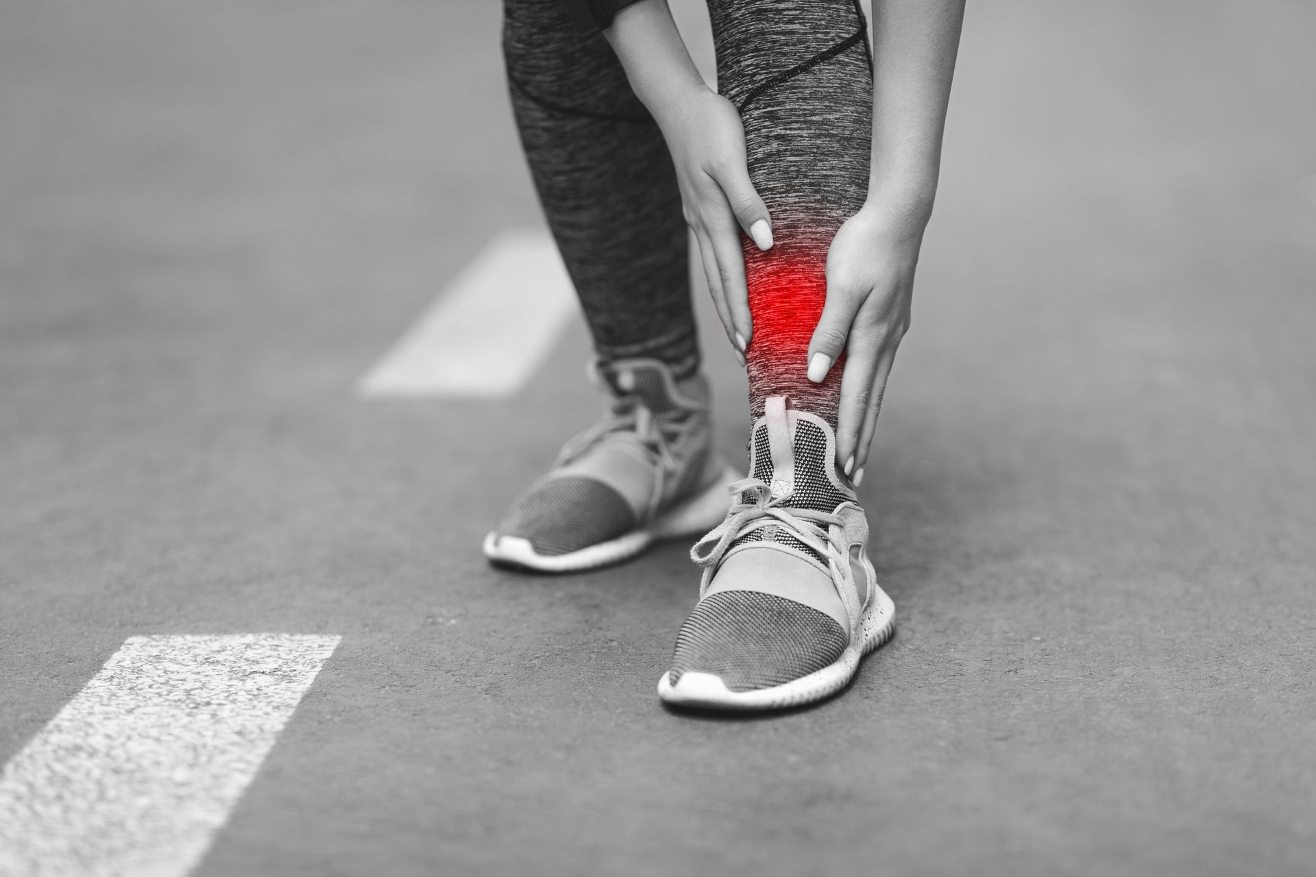 Shin splint swollen while running