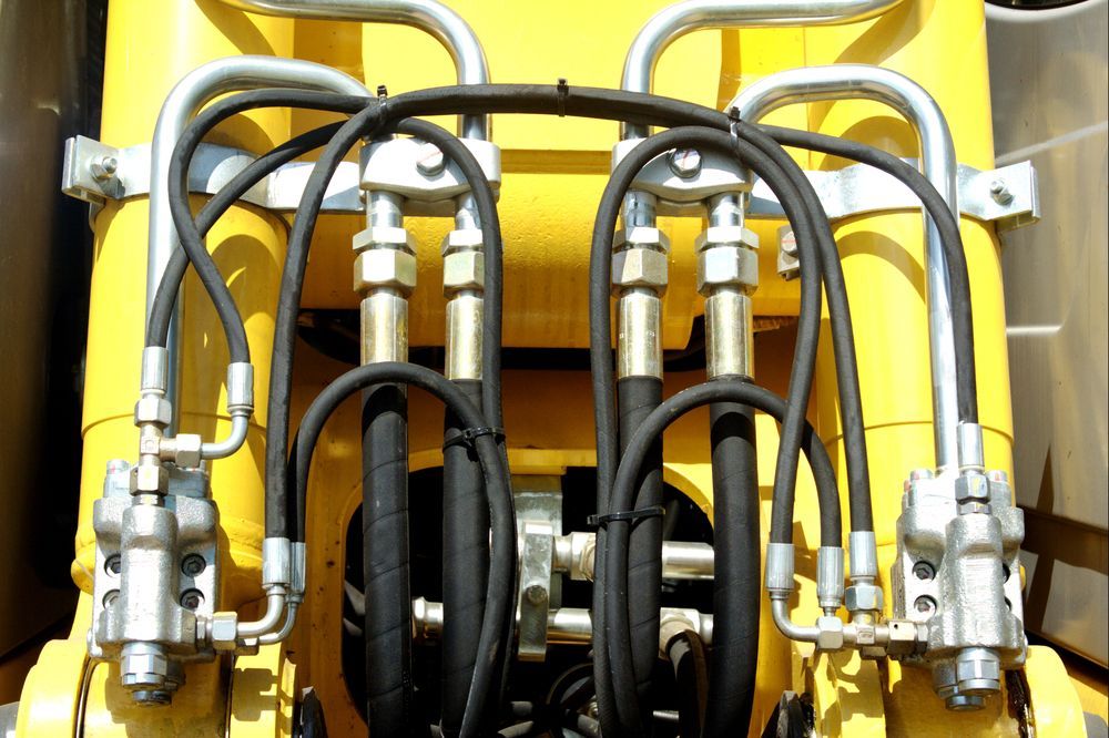 Close-up of Yellow Construction Equipment — Resurge Diesel & Fabrication Pty Ltd In Balnagowan, QLD