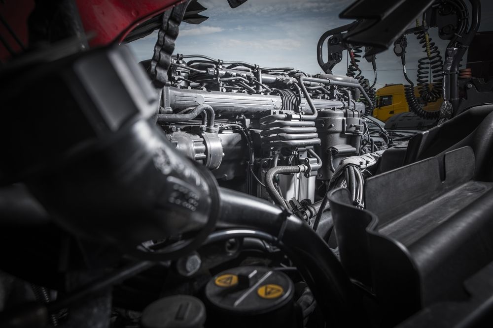 Close-up of a Truck Engine Bay — Resurge Diesel & Fabrication Pty Ltd In Balnagowan, QLD