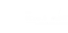 White logo on a white background.