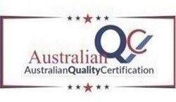 The logo for the australian quality certification.