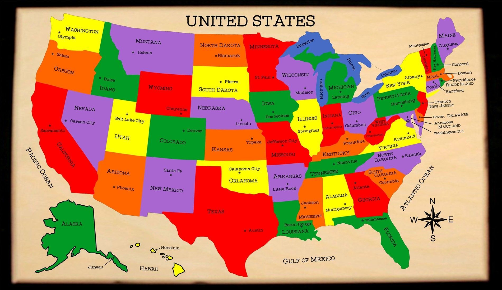 US and World Map Puzzles