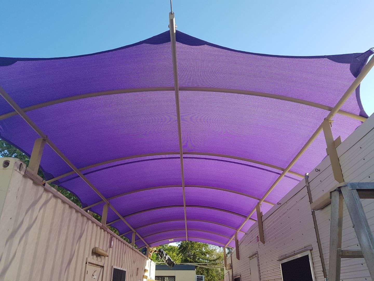 A Shade Sail Umbrella — Shadetech in Alice in Ciccone, NT