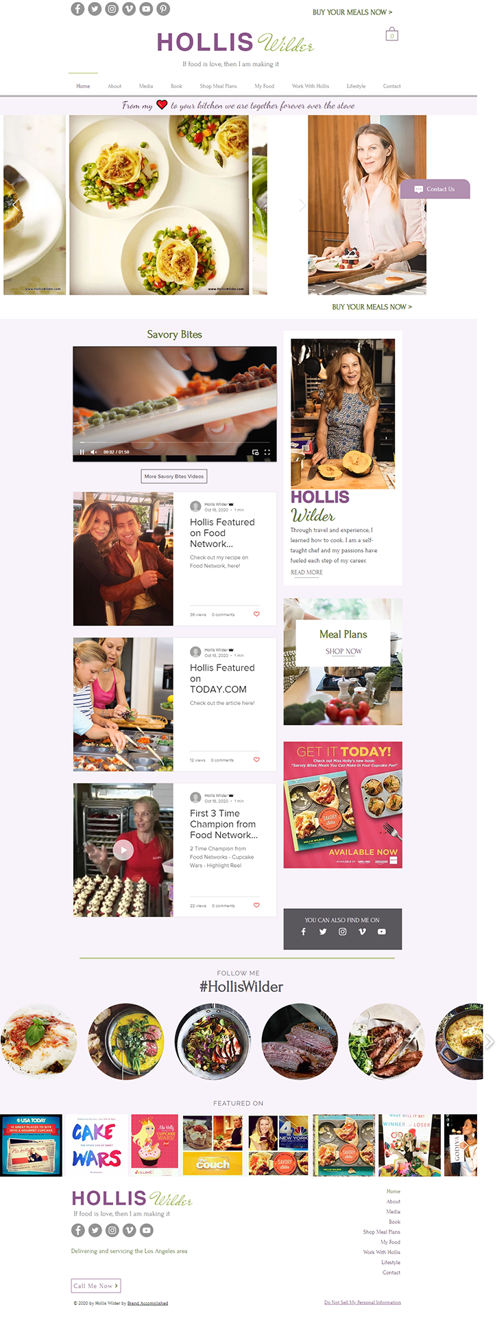 Hollis Wilder webpage