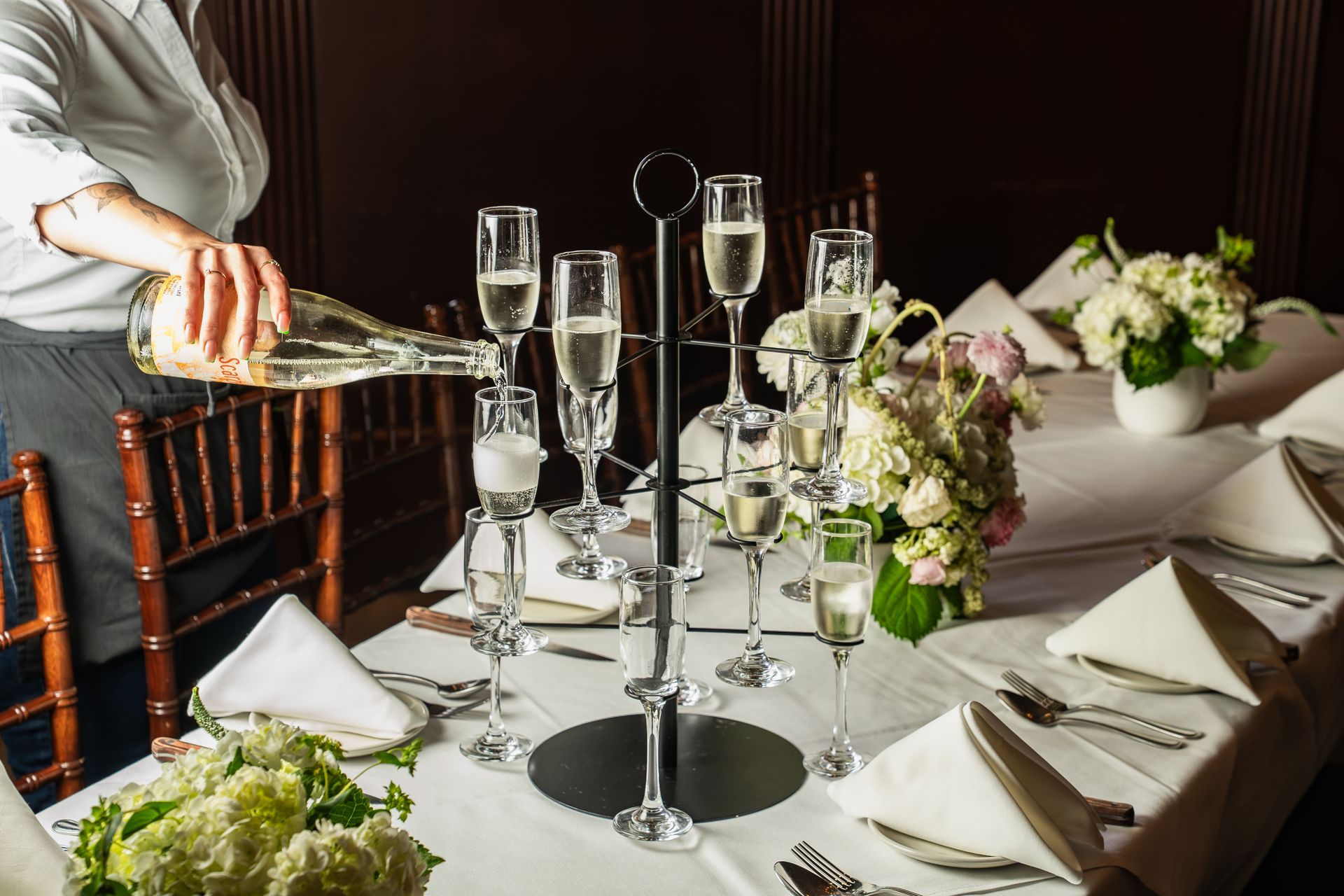 Joe's Private Dining Champagne Tower