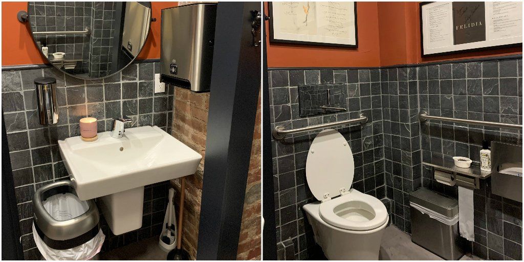Contento NYC Restaurant in Harlem Accessible Restroom Photo