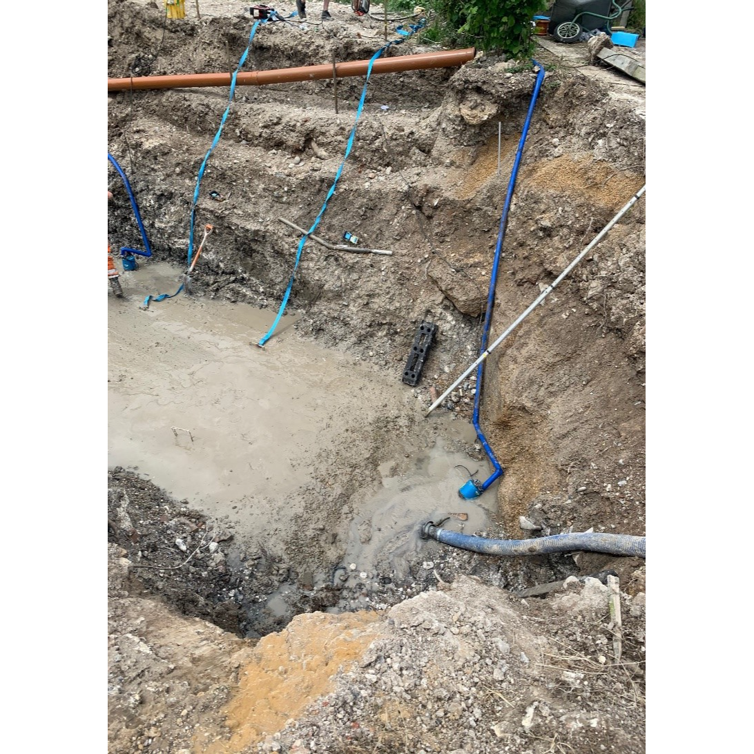 sewer pipes