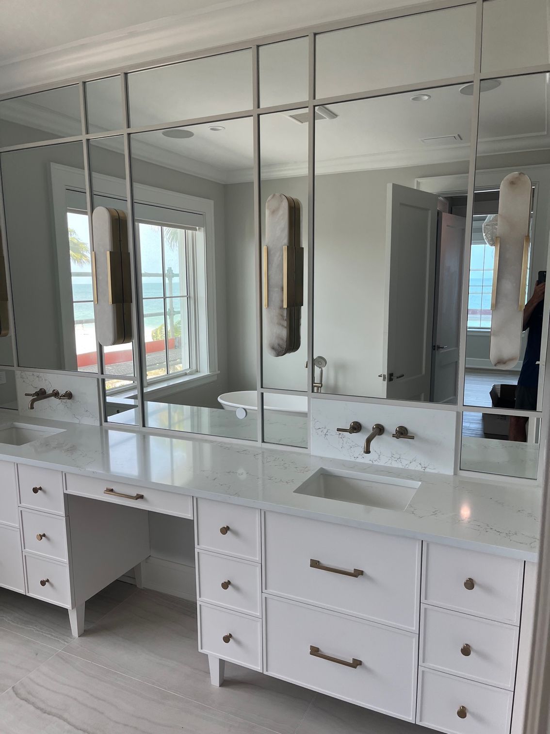 Mirrored Wall - Glass and Mirror Work from Crystal Glass and Mirror in Palm Harbor, FL Mirrored Wall - Glass and Mirror Work from Crystal Glass and Mirror in Palm Harbor, FL